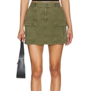 SANCTUARY Surplus Essential Skirt in Burnt Olive